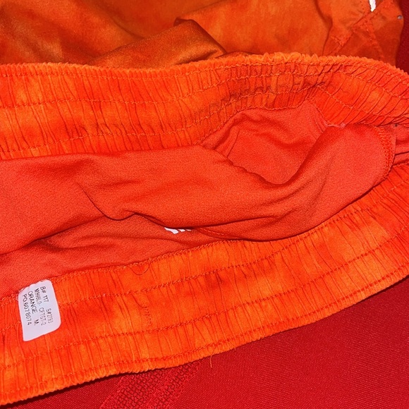 Medium Orange Running Shorts - Picture 6 of 9